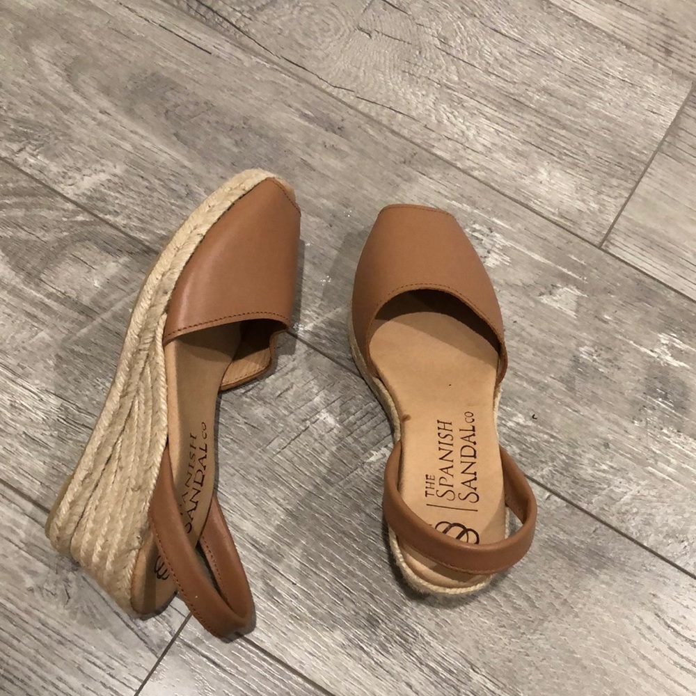 The Spanish Sandal Co Espadrille Wedge